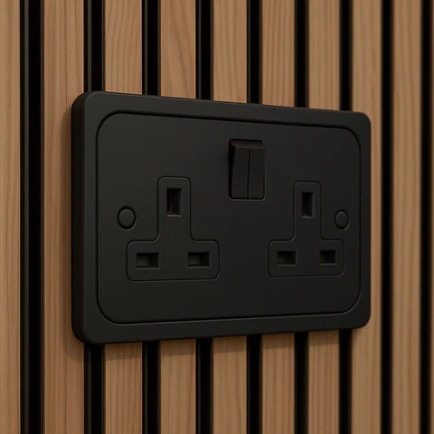 Double Socket Switch Spacer | 10mm, 15mm, 20mm