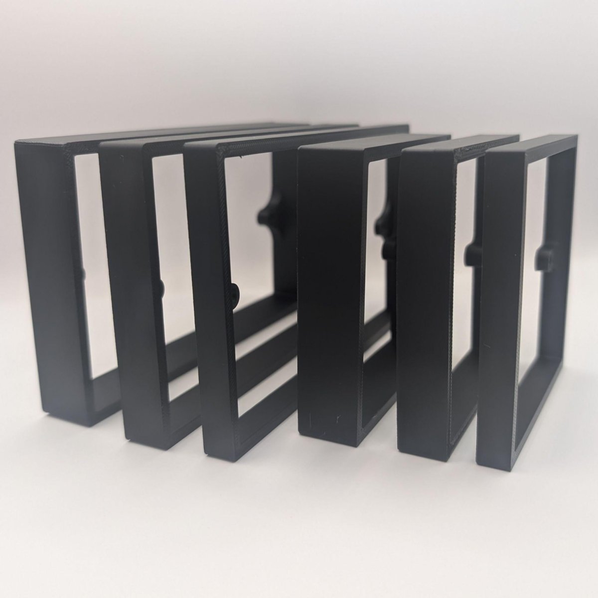 Black Socket Switch Spacers - 10mm, 15mm & 20mm - Single & Double – product_color , by Alchemy Collectives