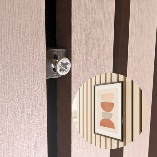 Acoustic Wall Panel Clips (No Drill Fixing) - Alchemy Collectives