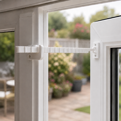 EasyBreeze Verstellbarer Fenster- und Türbegrenzer