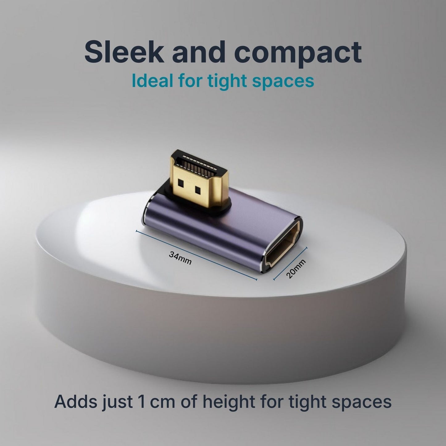Right Angle HDMI-Compatible 2.1 Adapter - Alchemy Collectives 