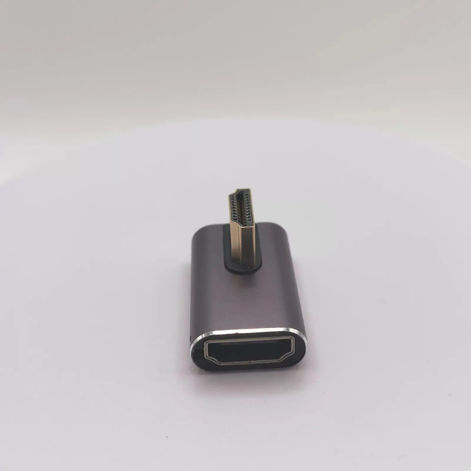 Right Angle HDMI 2.1 Adapter | 8K @60Hz | HDMI Male to Female 90° Slim Aluminium Connector - Alchemy Collectives