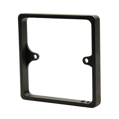 Black Socket Switch Spacers - 10mm, 15mm & 20mm - Single & Double