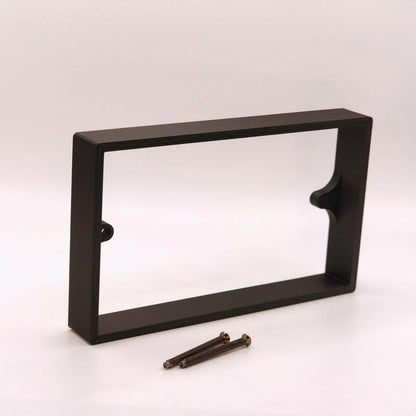 Black Socket Switch Spacers - 10mm, 15mm & 20mm - Single & Double – product_color , by Alchemy Collectives