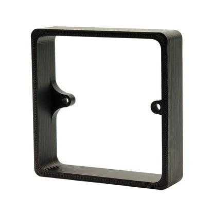 Black Socket Switch Spacers - 10mm, 15mm & 20mm - Single & Double – product_color , by Alchemy Collectives