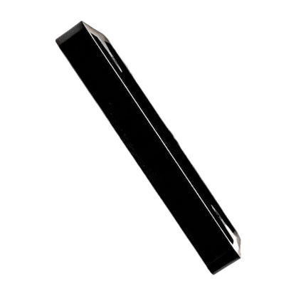 Alchemy Collectives 10mm black single socket spacer (1 gang back box extender), view from above